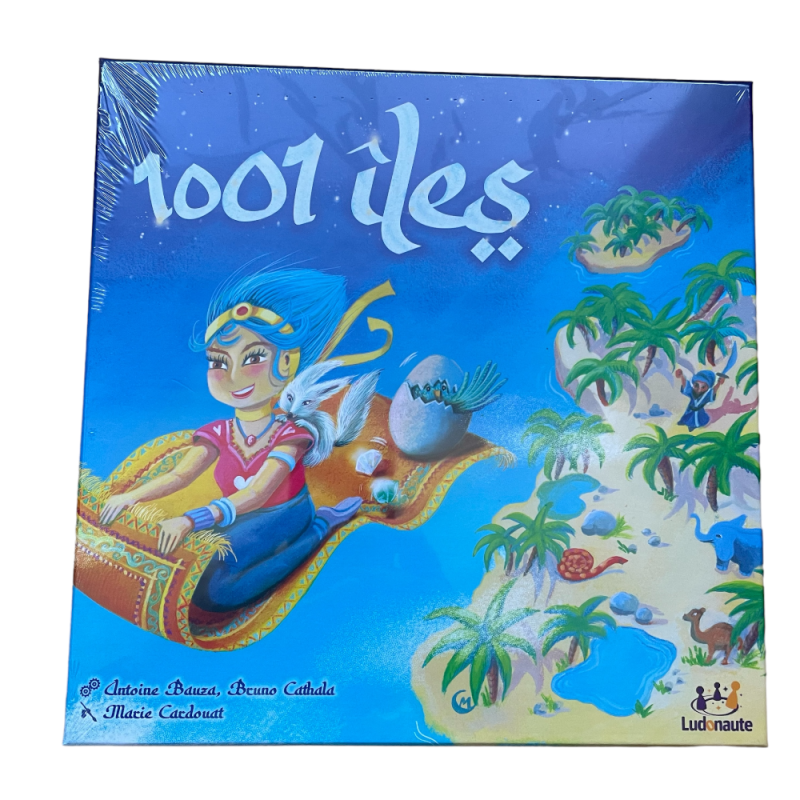 Ludonaute 1001 Îles - Jeu de Société Familial Fabriqué en France - Facile à Expliquer
