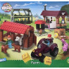 jeu de briques Kid's bricks ferme 367 pieces +5